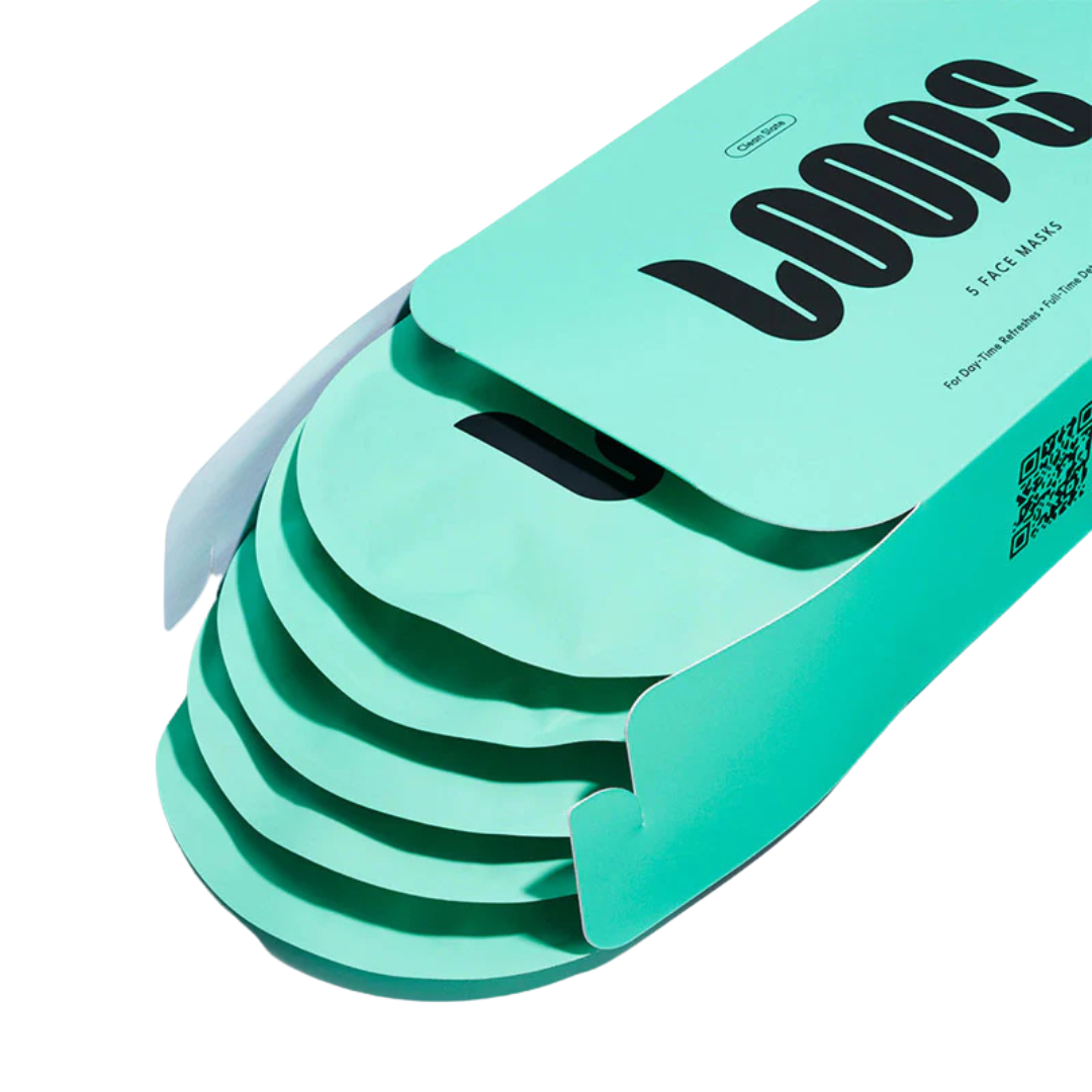 Clean State - Detoxifying Hydrogel Face Mask | Mask - Biocellulose | LOSHEN & CREM