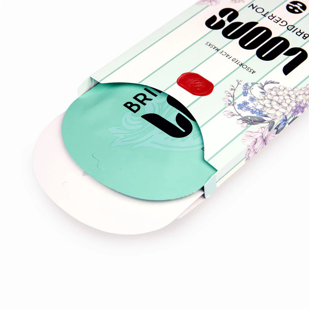 LOOPS x Bridgerton: Hydrated (Happily) Ever After | Mask - Biocellulose | LOSHEN & CREM