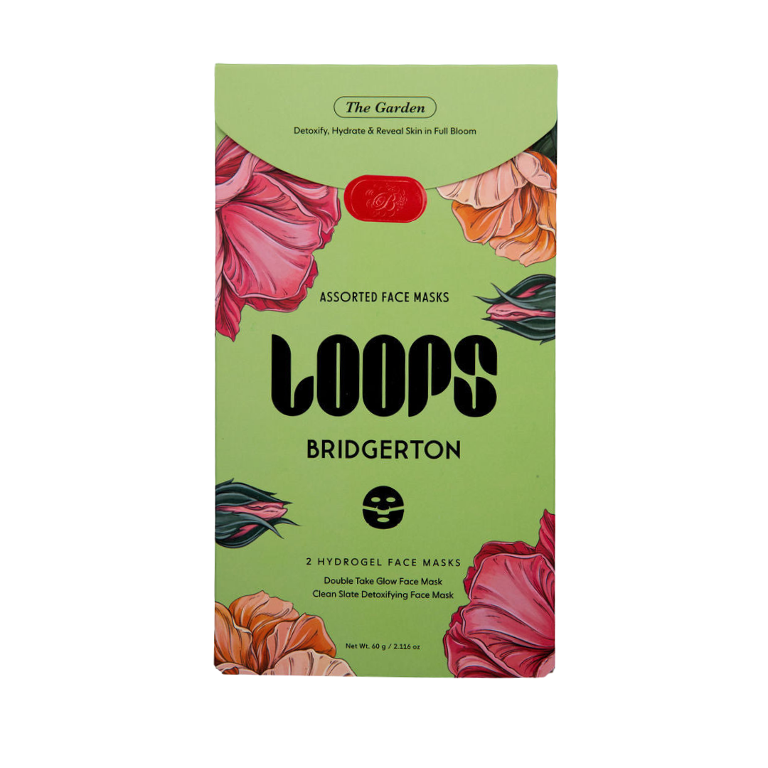 LOOPS x Bridgerton: The Garden | Mask - Biocellulose | LOSHEN & CREM