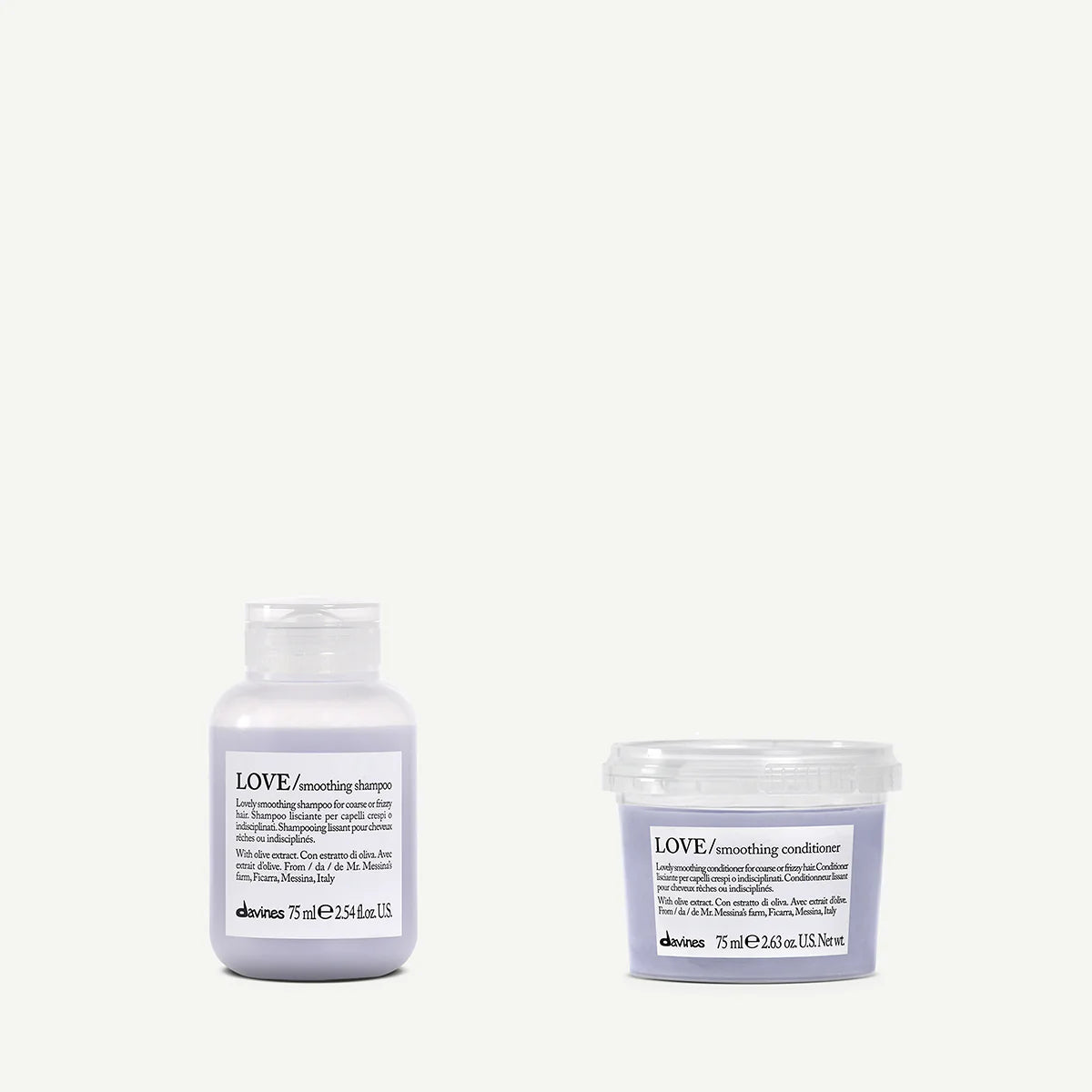 Davines LOVE Smoothing Travel Set