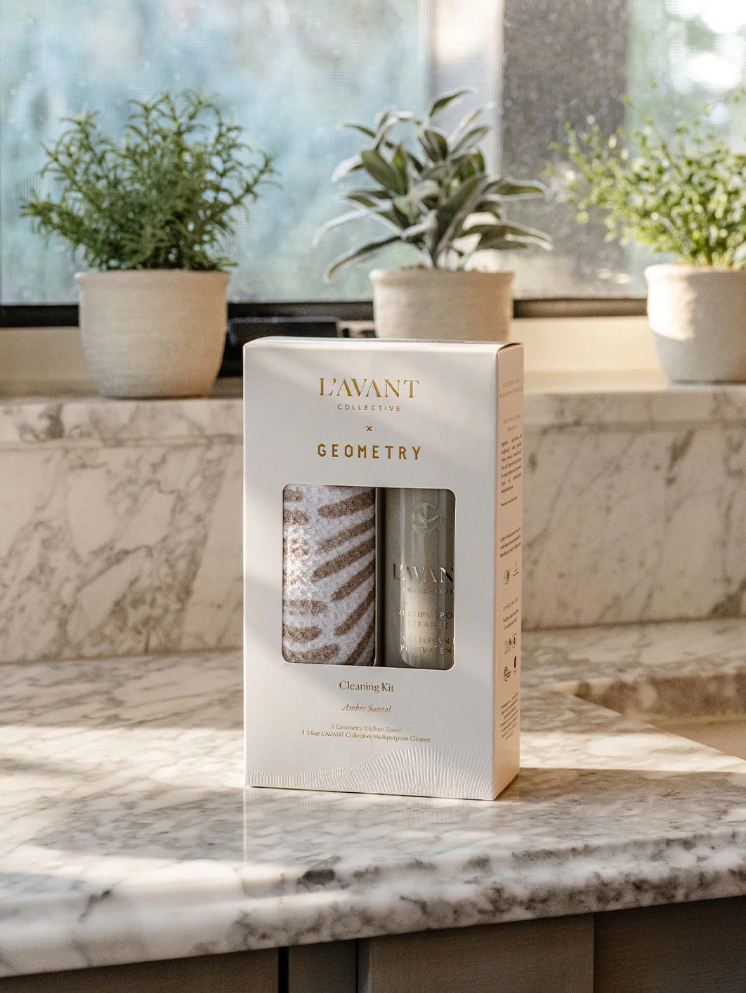 L’AVANT x Geometry Cleaning Kit – Ambre Santal