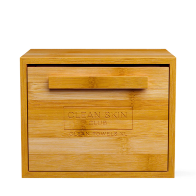 Luxe Bamboo Box With Drawer | Cleansing - Wipes | LOSHEN & CREM