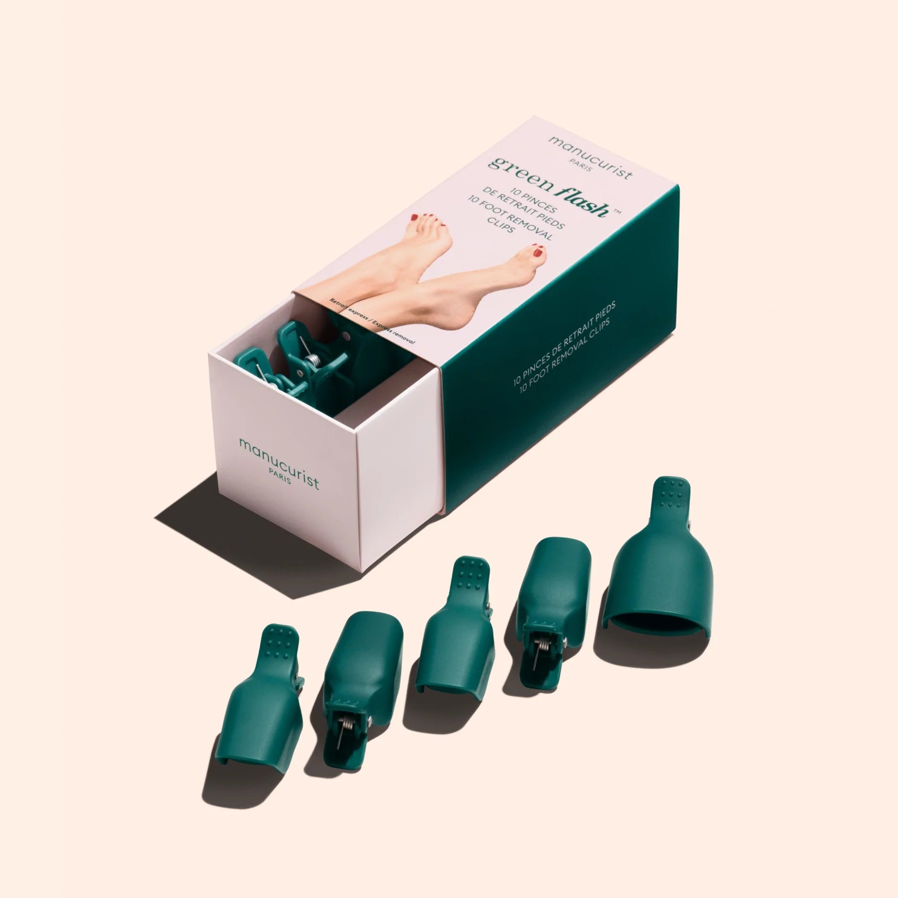 Foot Removal Clips | Nail - Polish remover | LOSHEN & CREM