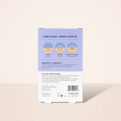 Spotted Nighttime Hydrocolloid Anti-Blemish Patches | Pimple patch | LOSHEN & CREM