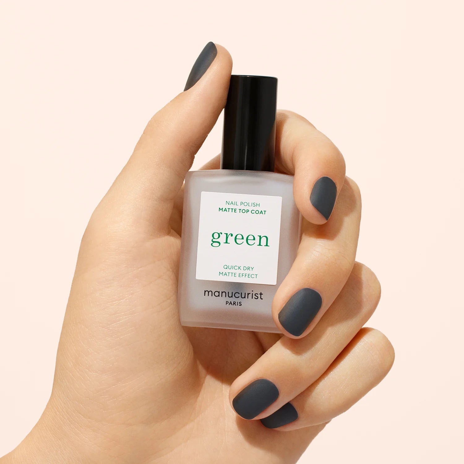 Matte Top Coat Green™ | Gel nail polish top coat | LOSHEN & CREM