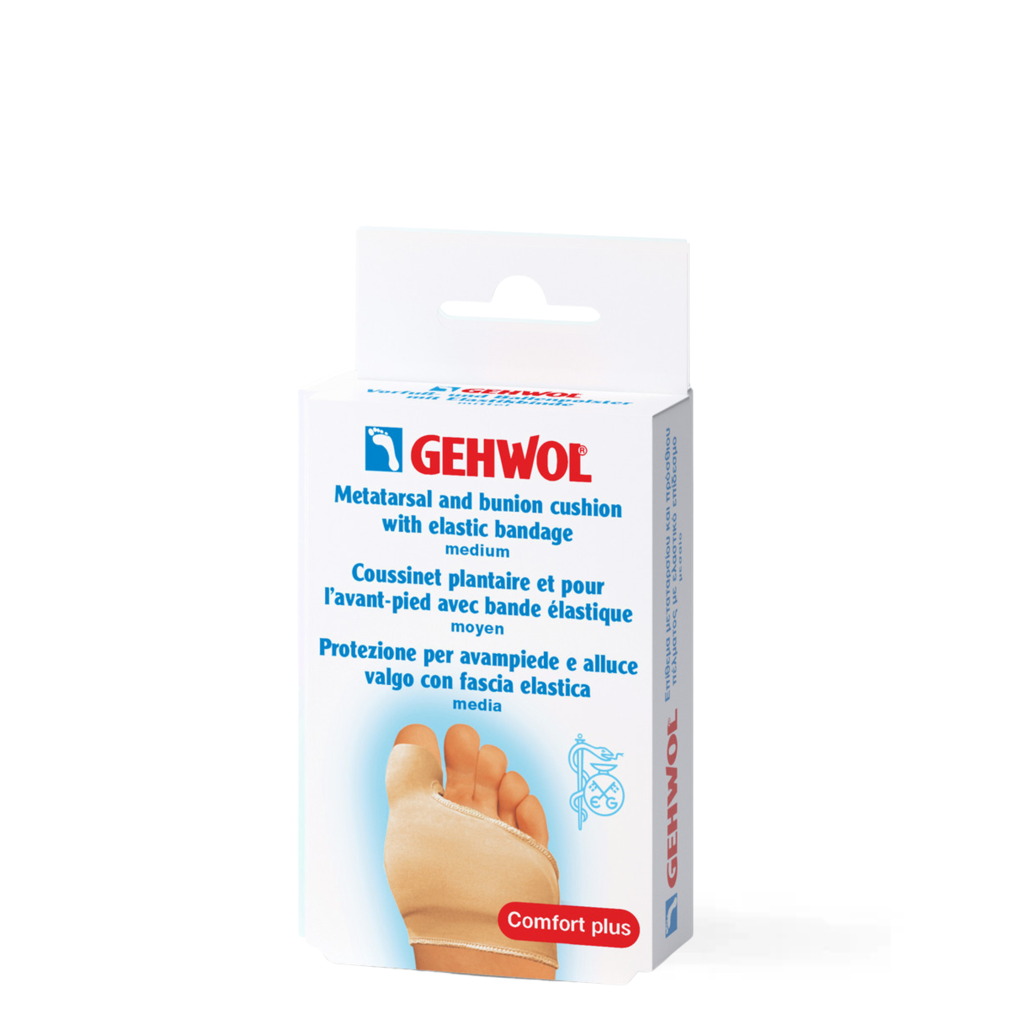 Gehwol Metatarsal and Bunion Cushion with Elastic Bandage