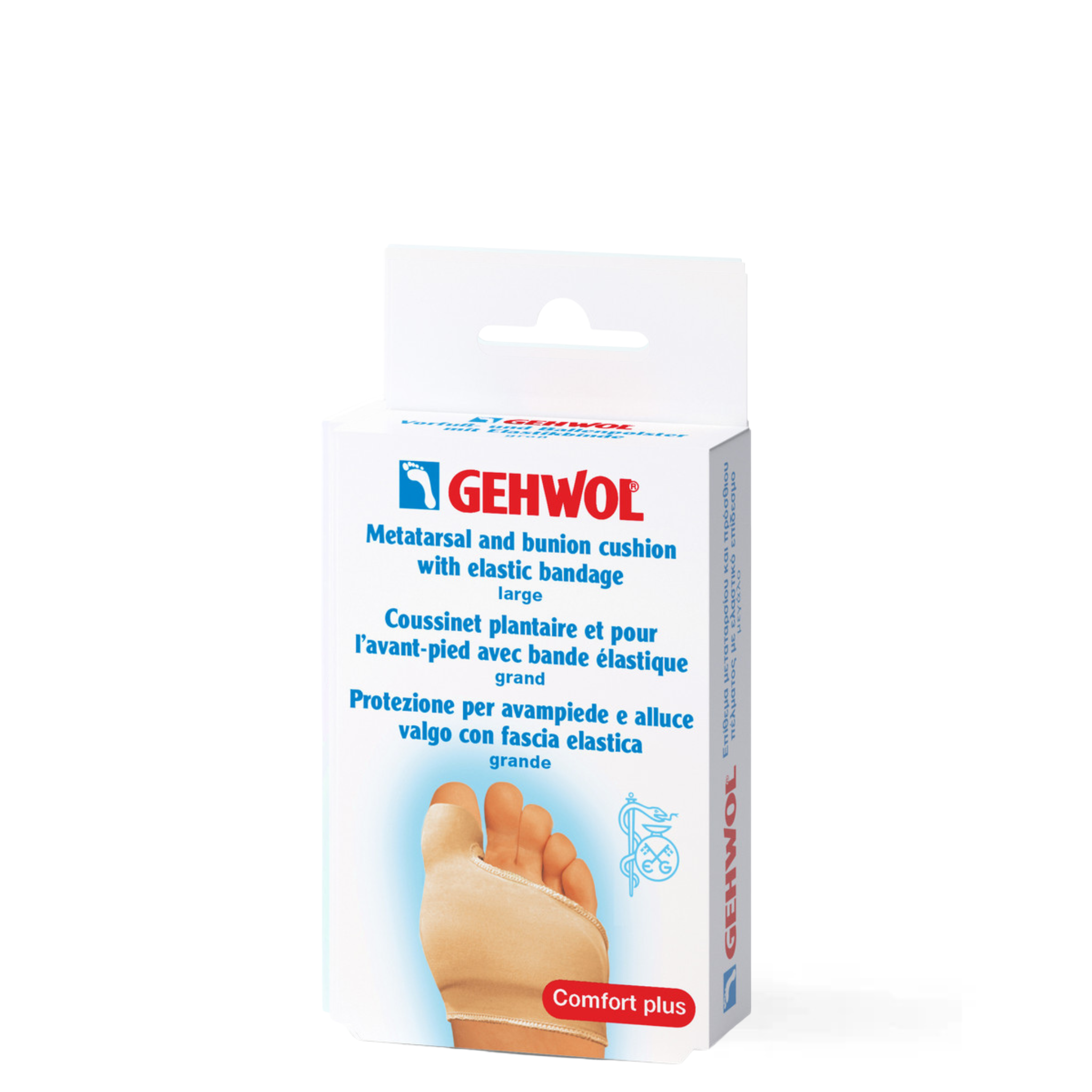 Gehwol Metatarsal and Bunion Cushion with Elastic Bandage