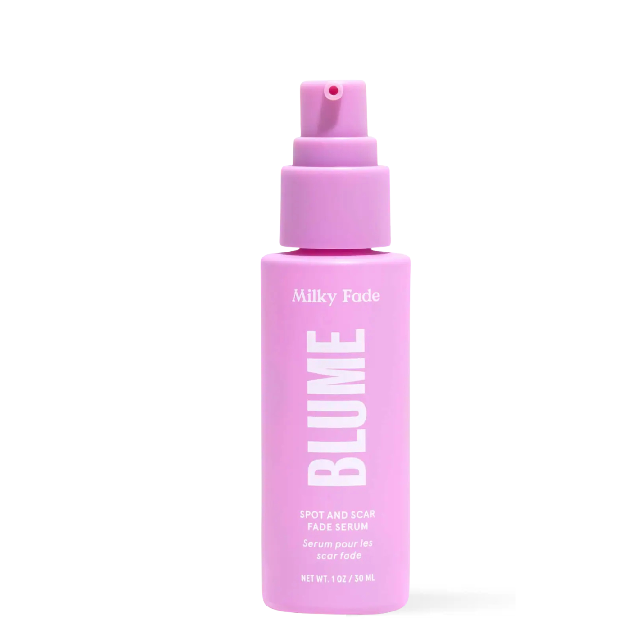 Blume Milky Fade Serum with niacinamide for dark spots and post-acne marks