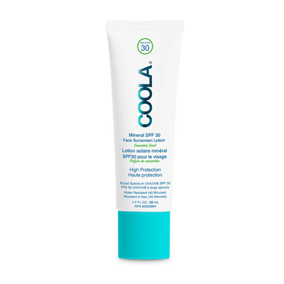 COOLA Cucumber Scent Mineral SPF 30 Sunscreen Matte | Mineral sun protection | LOSHEN & CREM