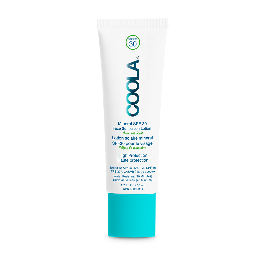 COOLA Cucumber Scent Mineral SPF 30 Sunscreen Matte | Mineral sun protection | LOSHEN & CREM