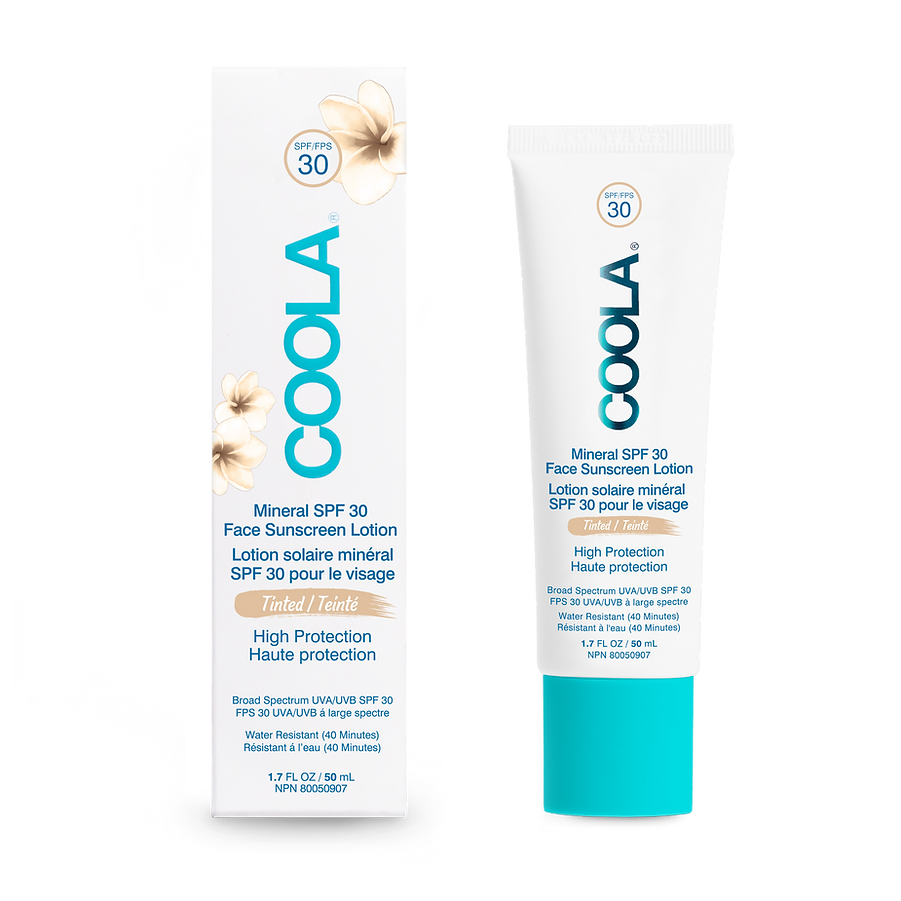 COOLA Mineral Tinted Face SPF 30 | Mineral sun protection tinted | LOSHEN & CREM