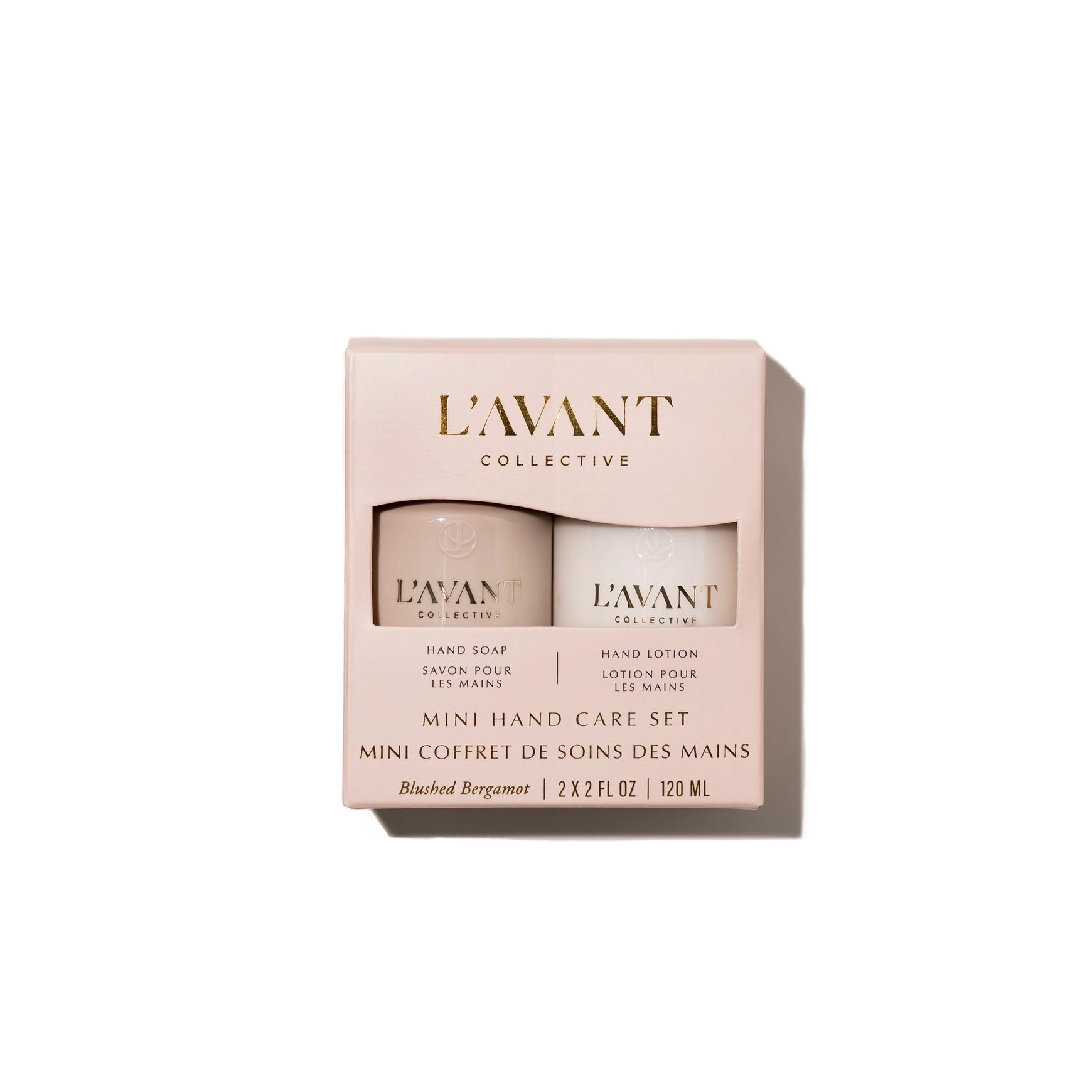 Mini Hand Care Set, Hand Soap + Hand Lotion Blushed Bergamot | Hand wash | LOSHEN & CREM