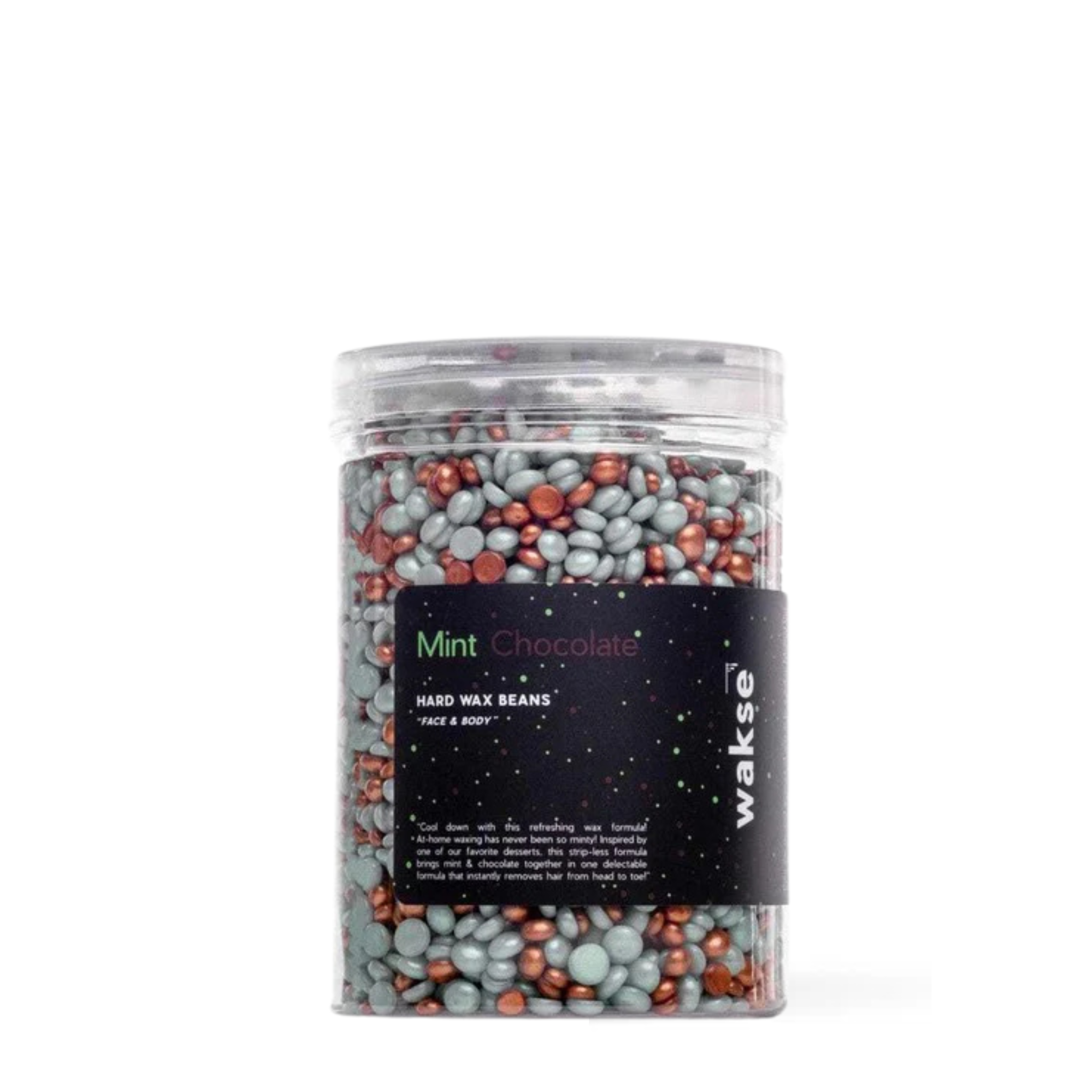 Haricots de cire dure menthe-chocolat