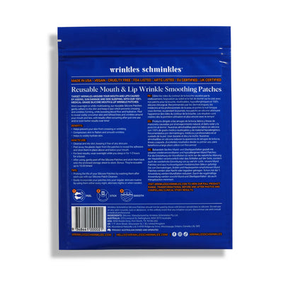 Wrinkles Schminkles - Mouth Wrinkle Patches | Mask - Silicone reusable patch | LOSHEN & CREM