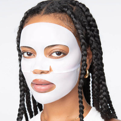 NIGHT SHIFT - Firming Hydrogel Sheet Mask | Biocellulose mask | LOSHEN & CREM