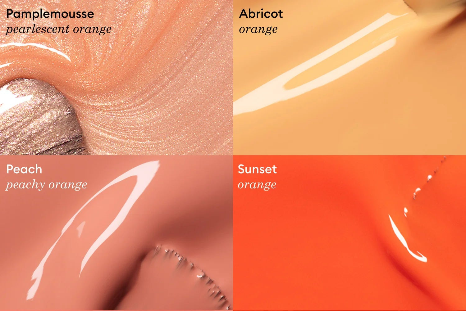 Semi-permanent LED Green Flash™ - Orange | Gel nail polish | LOSHEN & CREM