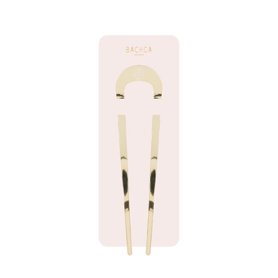 Gold Metal Pic Chignon | Accessories - French pin | LOSHEN & CREM