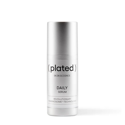 Plated Daily Serum lightweight daily facial serum for hydration and skin renewal available in Canada at Loshen & Crem Edmonton