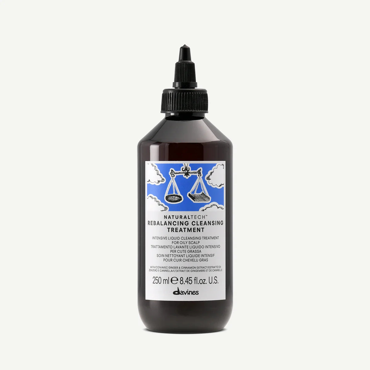 Davines Naturaltech Rebalancing Cleansing Treatment | Oily scalp shampoo | LOSHEN & CREM