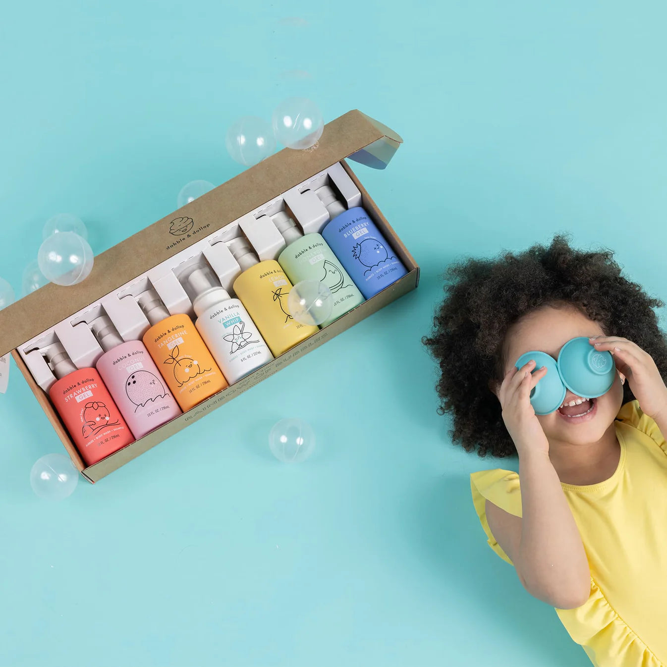 Rainbow of Bubbles Bath Bundle | Bath - Bubble bath kids | LOSHEN & CREM