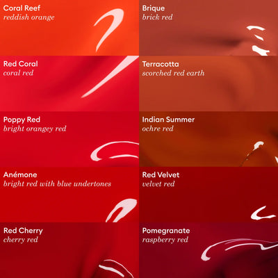 Semi-permanent LED Green Flash™ - Red | Gel nail polish | LOSHEN & CREM