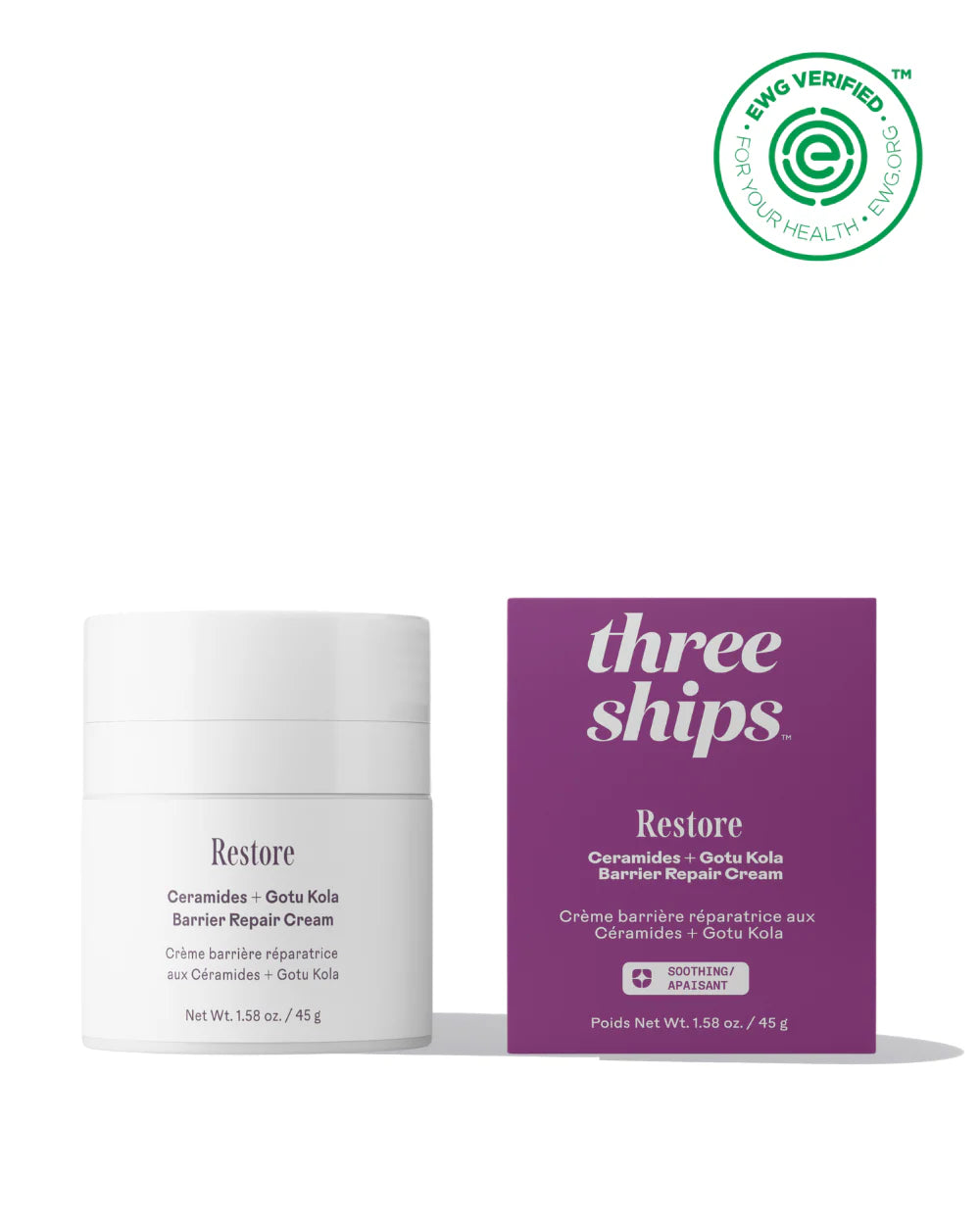 Restore Ceramides + Gotu Kola Barrier Repair Cream | Hydrating cream | LOSHEN & CREM