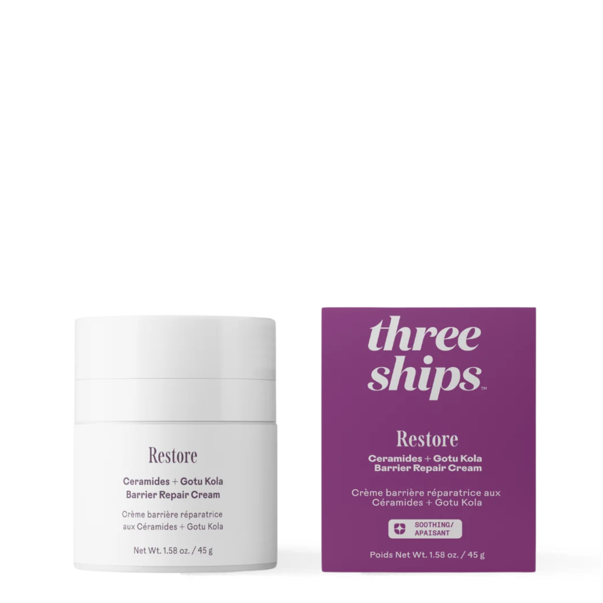 Restore Ceramides + Gotu Kola Barrier Repair Cream | Cream - Nourishing | LOSHEN & CREM