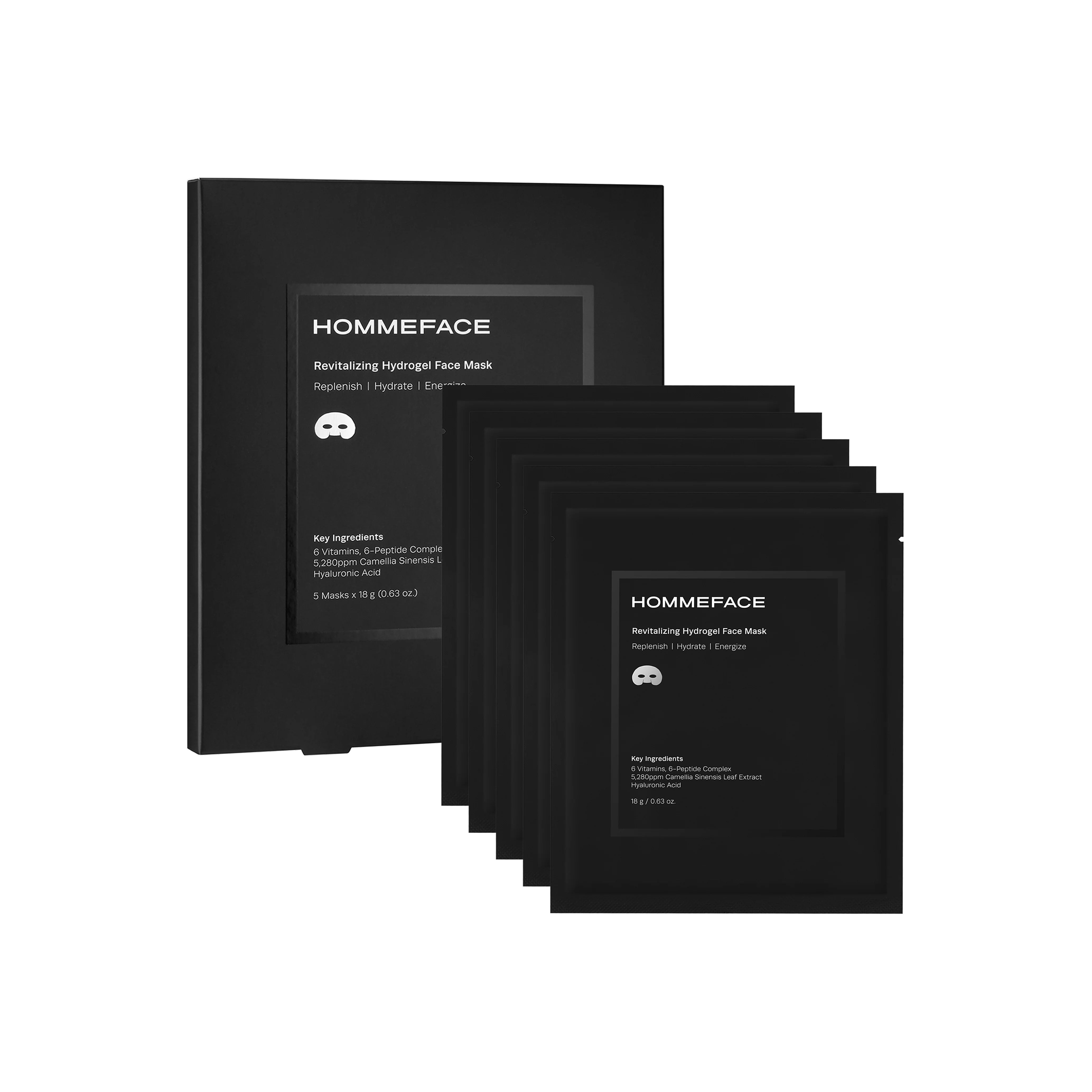 Revitalizing Hydrogel Face Mask