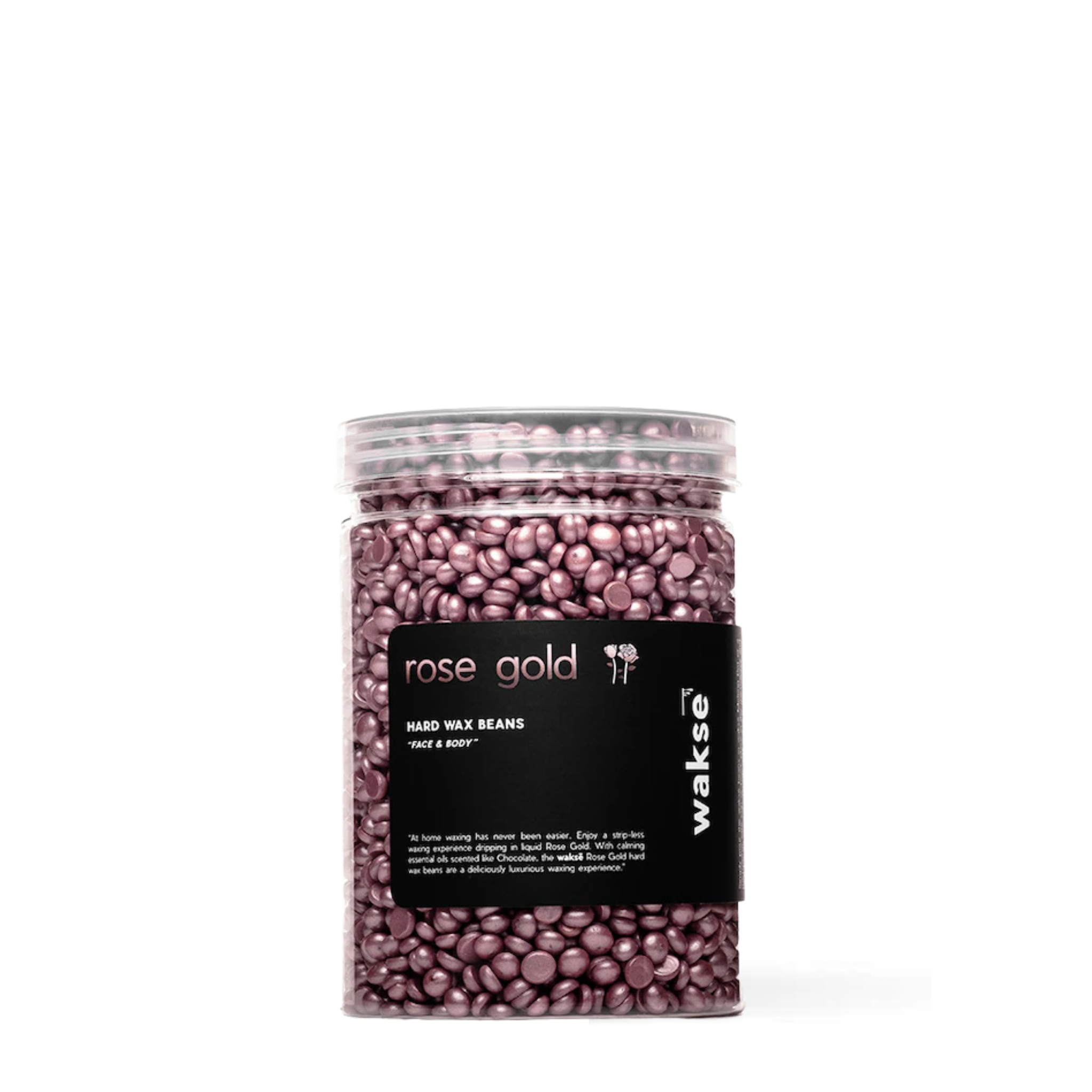 Rose Gold Hard Wax Beans - Chocolate Scent