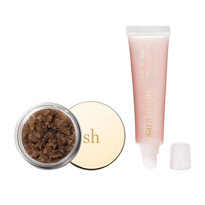 Sara Happ® Let's Glow Lip Scrub & Shine Kit