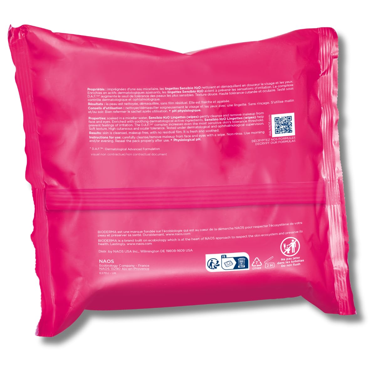 Bioderma Sensibio H2O Wipes | Cleansing wipes | LOSHEN & CREM