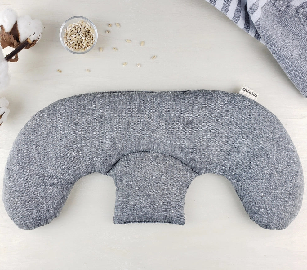 Amma Therapie Shoulder Heating Pad - Hemp & Organic Cotton