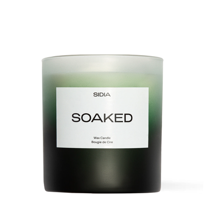 Sidia Soaked candle – Juniper, Cypress, Fresh Musks