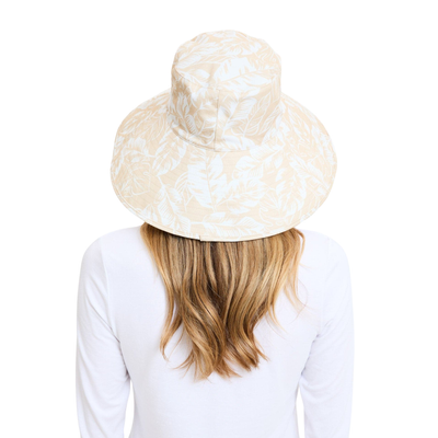 Ultra Wide Tropical Print Sun Hat UPF 50+ | UPF - Hat | LOSHEN & CREM