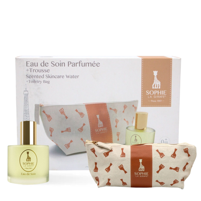 Sophie La Girafe Scented Skincare Water - Toiletry Bag | Fragrance - Baby | LOSHEN & CREM