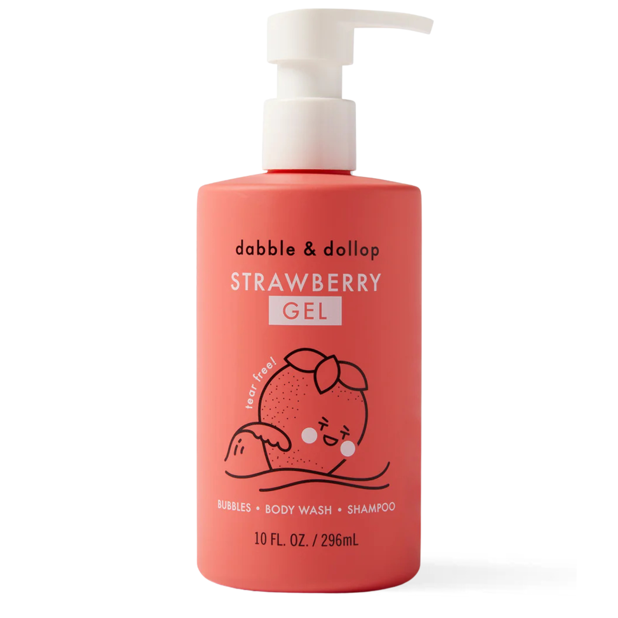 Strawberry Bubble Bath, Body Wash & Shampoo | Bath - Hair & body wash kids | LOSHEN & CREM