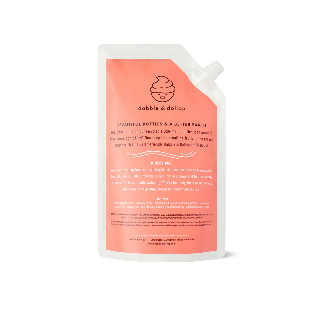 Strawberry Bubble Bath, Body Wash & Shampoo | Bath - Hair & body wash kids | LOSHEN & CREM