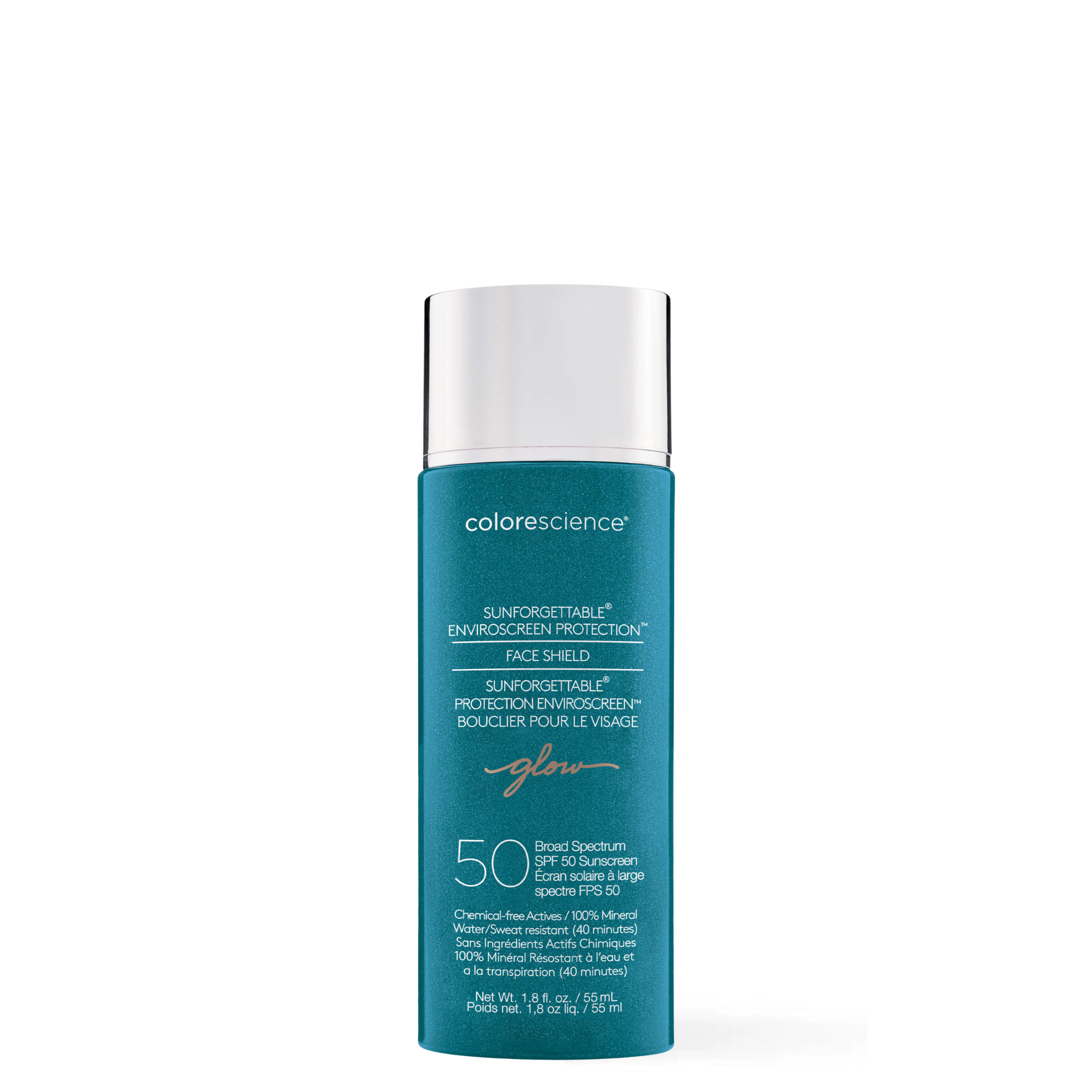 Sunforgettable® Enviroscreen Protection Face Shield SPF 50 - Glow | SPF - Makeup 50+ | LOSHEN & CREM