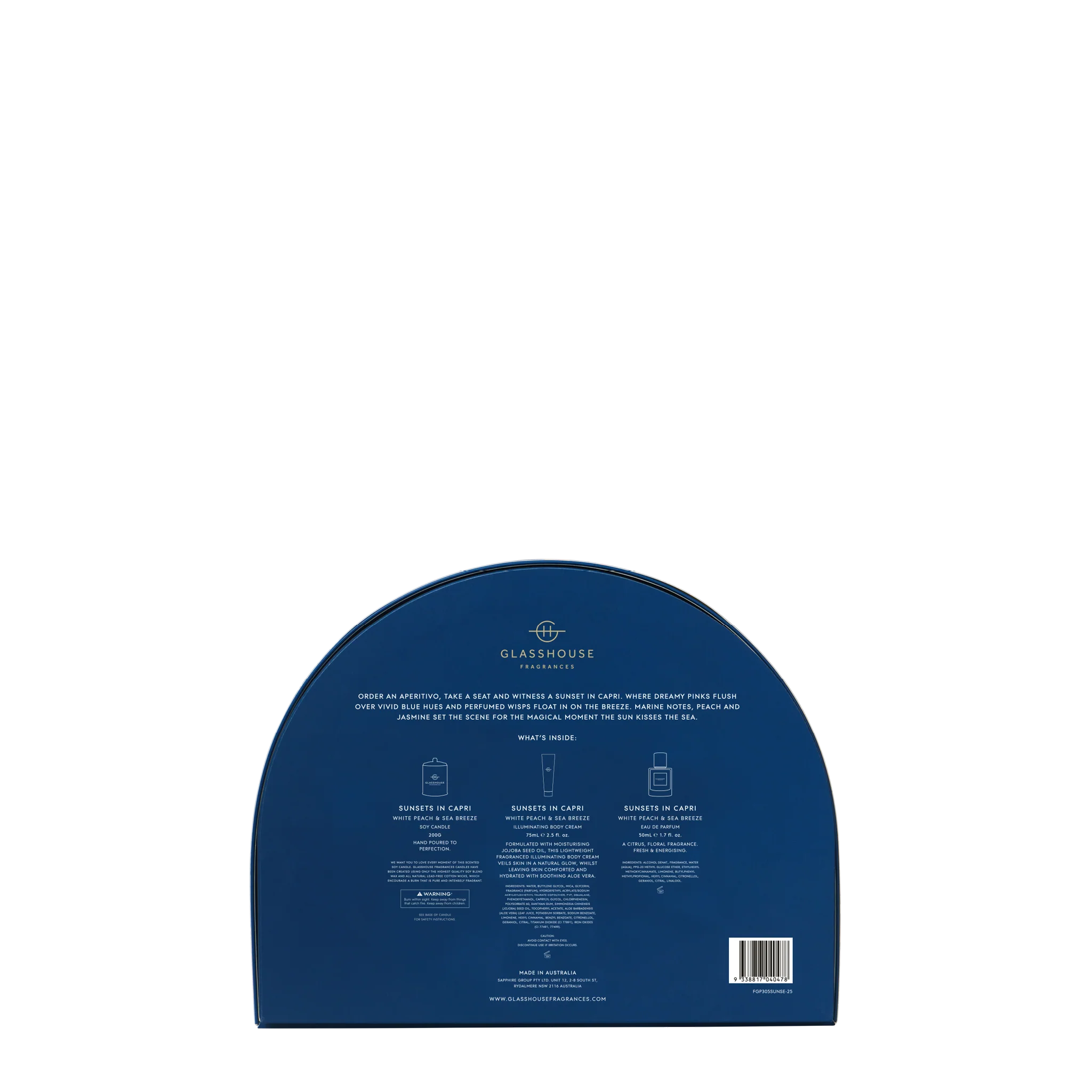 SUNSETS IN CAPRI - Country Couture Edition | Skincare set | LOSHEN & CREM