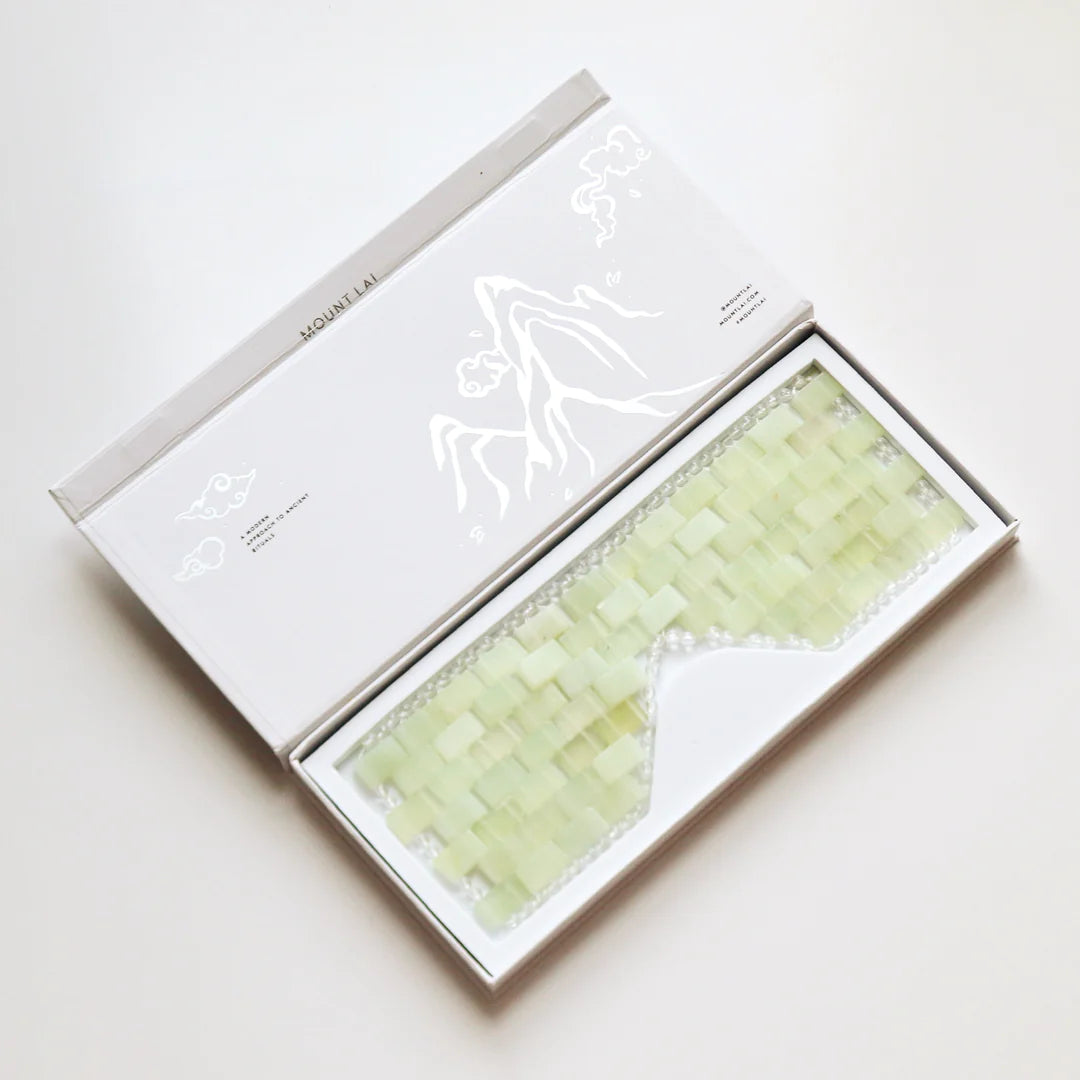 THE JADE EYE MASK | Jade mask | LOSHEN & CREM