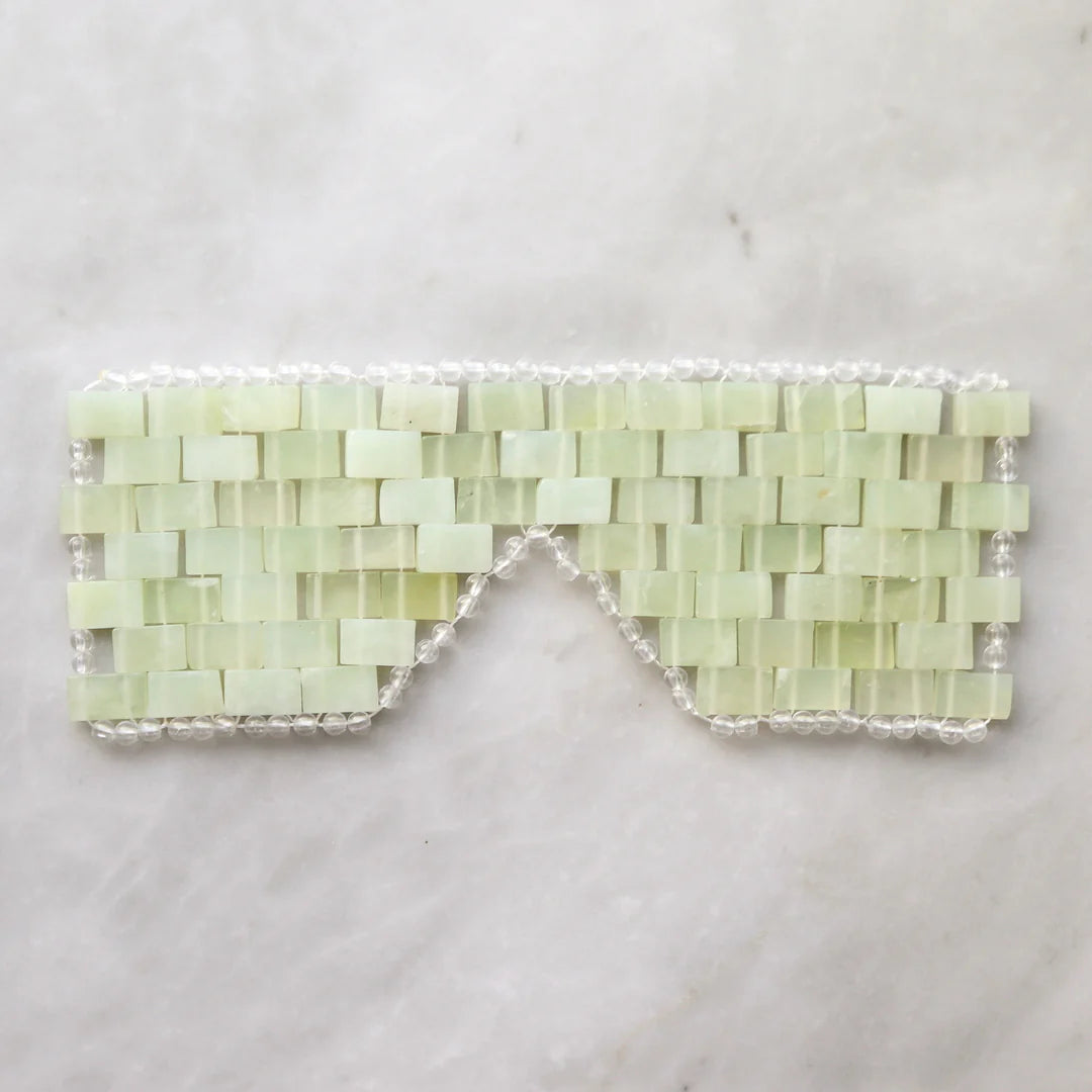 THE JADE EYE MASK | Jade mask | LOSHEN & CREM