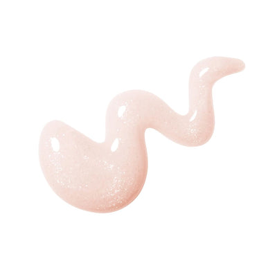 Swatch of Sara Happ Lip Slip Gloss showing its high-shine finish with subtle shimmer
