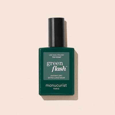 Top Coat Green Flash™ | Gel nail polish top coat | LOSHEN & CREM