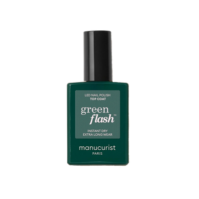 Top Coat Green Flash™ | Gel nail polish top coat | LOSHEN & CREM
