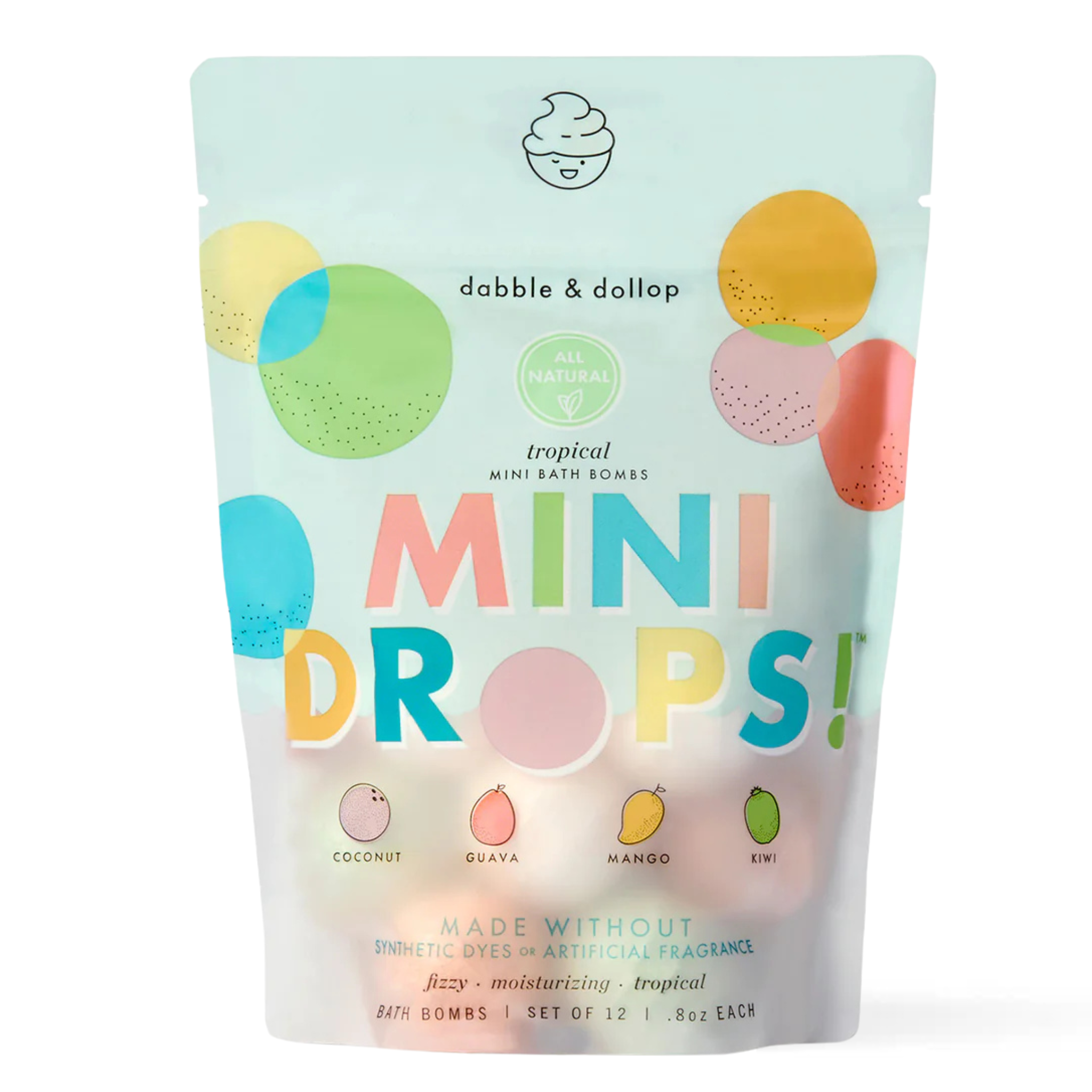 Tropical Mini Bath Bombs | Bath - Bath bombs kids | LOSHEN & CREM