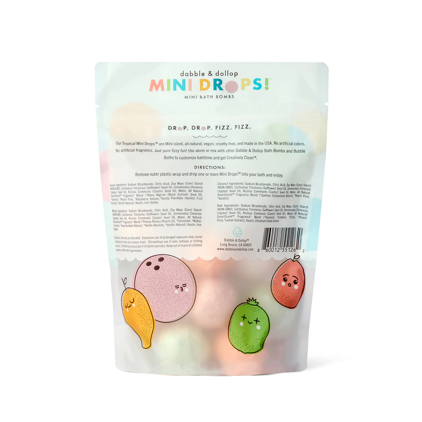 Tropical Mini Bath Bombs | Bath - Bath bombs kids | LOSHEN & CREM