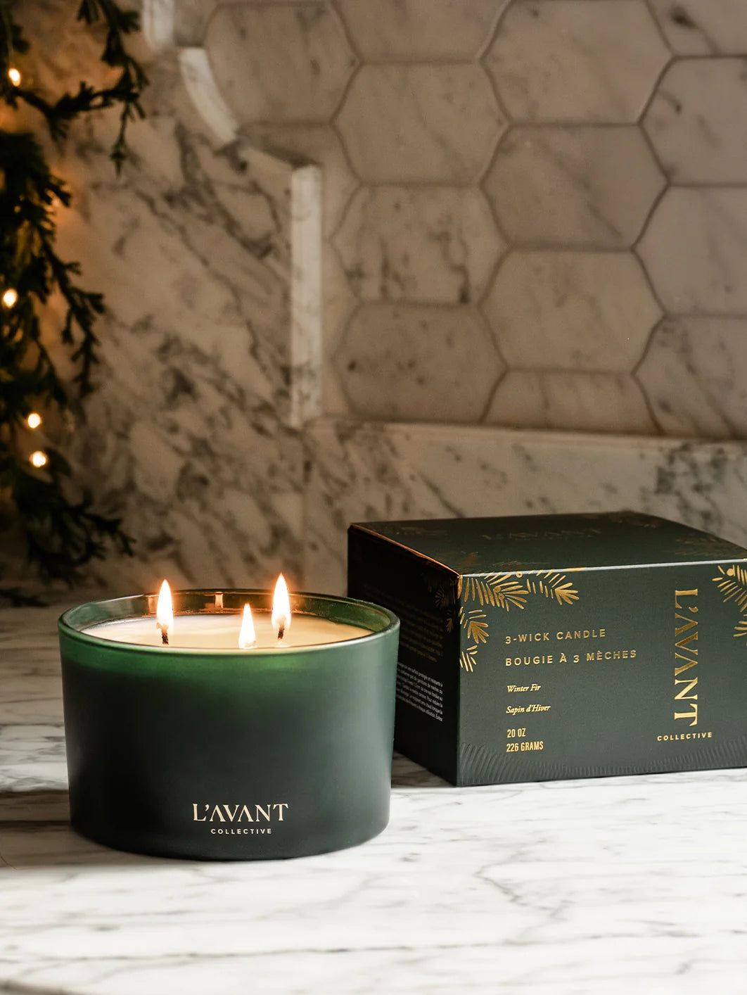 3 Wick Candle - Limited Edition Winter Fir
