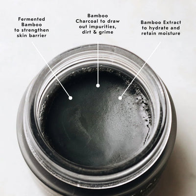 Warming bamboo charcoal cleansing balm | Cleansing balm | LOSHEN & CREM