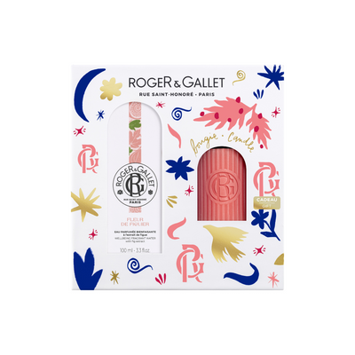 Wellbeing Fragrant Water Fleur De Figuier With Scented Candle Set | Gift set | LOSHEN & CREM