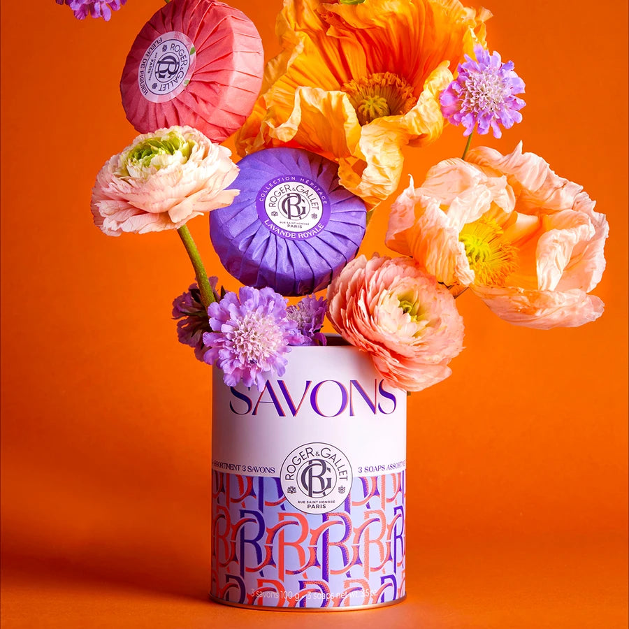 Wellbeing Soap Box - Flower Power | Bar soap | LOSHEN & CREM